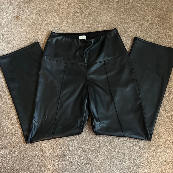 Joie Faux Leather Pants - Picture 1 of 3